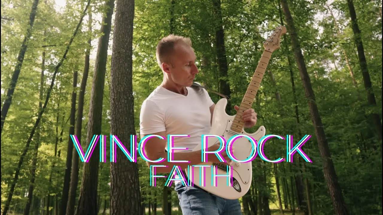 Kadr z teledysku: VINCE ROCK — FAITH (Official Video)
