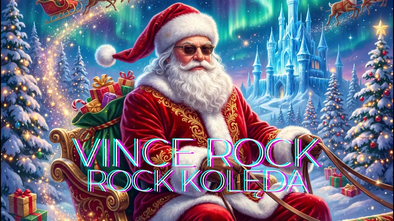 Kadr z teledysku: VINCE ROCK — ZOSTAŃ — ROCK KOLĘDA (Official Video)